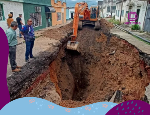 ¡Colapsan las tuberías en San Cristóbal!