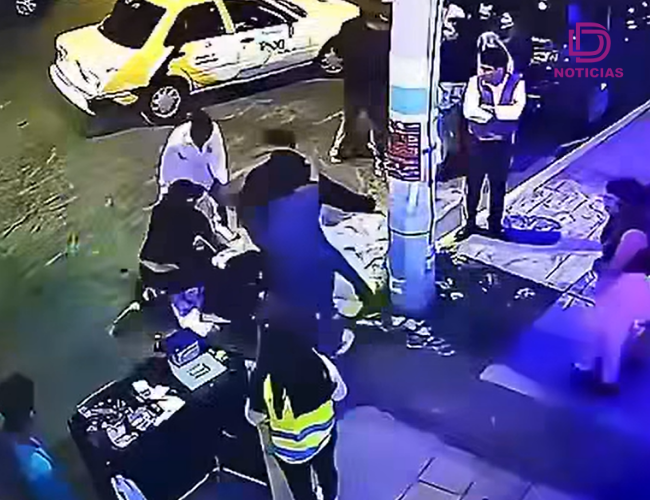 Marifer Robles denunció en redes sociales la golpiza que sufrió junto a su hermano afuera del bar Mentiras, en el Centro Histórico de Pachuca.