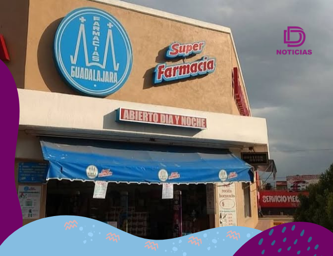Asalto a Farmacia Guadalajara en Mineral de la Reforma.
